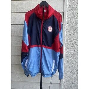 St Louis Cardinals Windbreaker Jacket Mens XXL Color Block MLB Baseball Retro